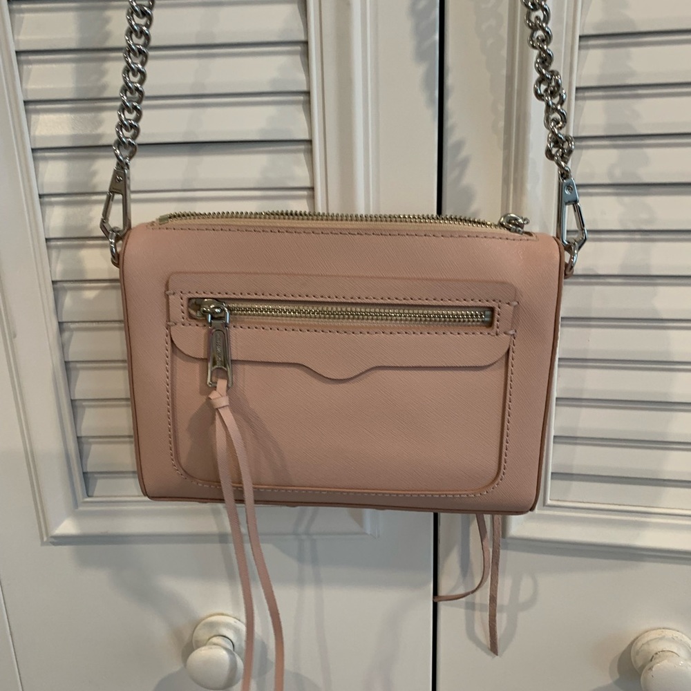 Pink Rebecca Minkoff crossbody rarely worn in great condition